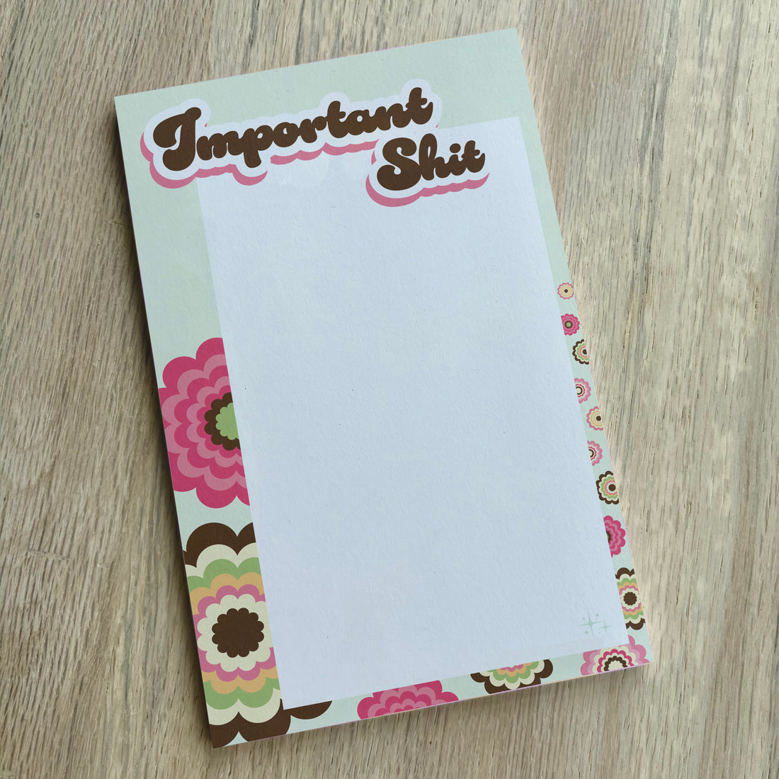 Notepad: Salty, Important Shit - Pack of 6