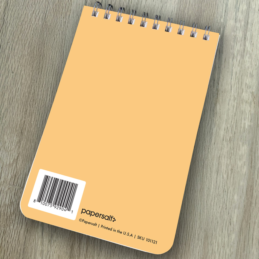 Spiral Top Notepads - Multicolor Zig Zags - Pack of 6