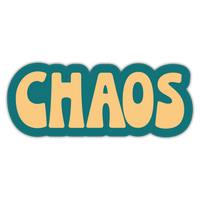 Sticker: Chaos - Pack of 6