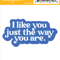 Sticker: Mister Rogers, I Like You Just the Way You Are
