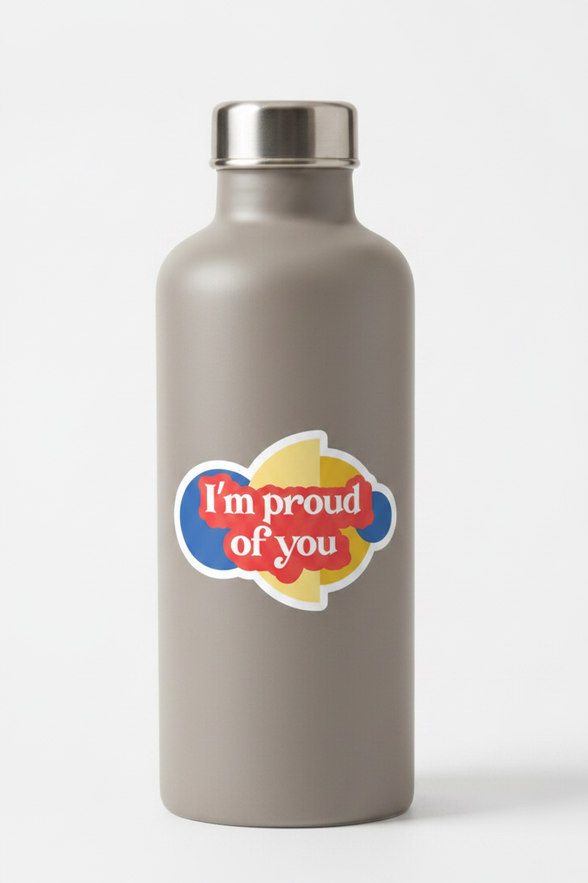 Sticker: Mister Rogers, I'm Proud of You