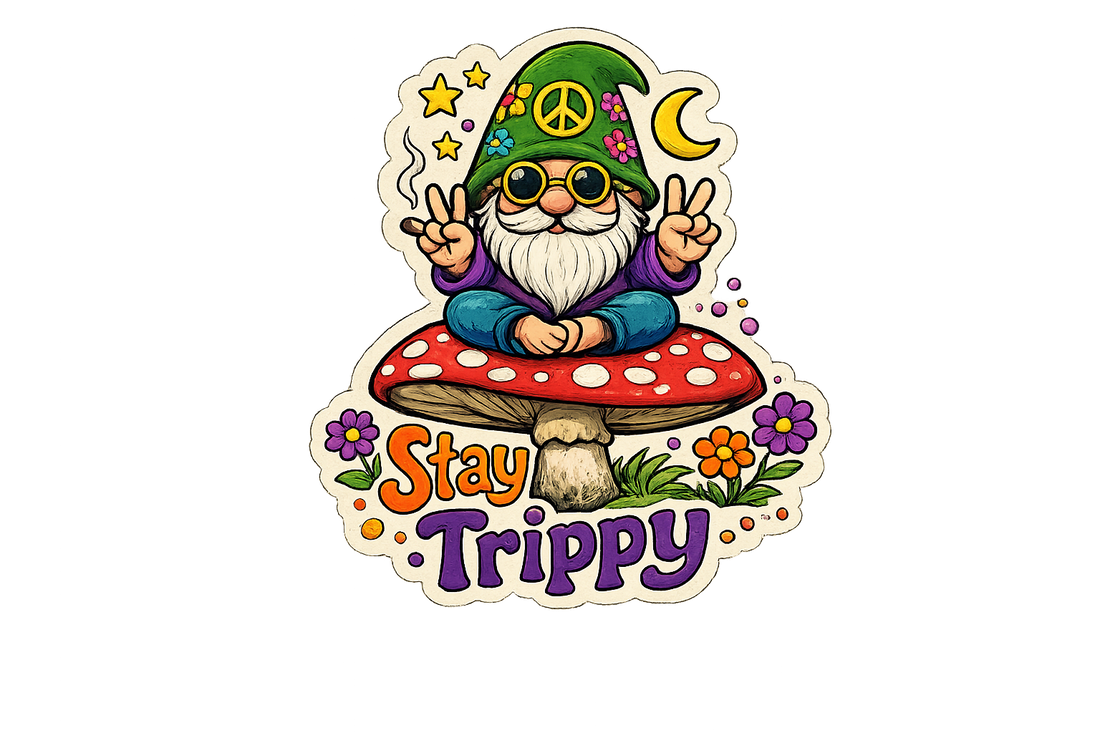 Sticker: Trippy Gnome