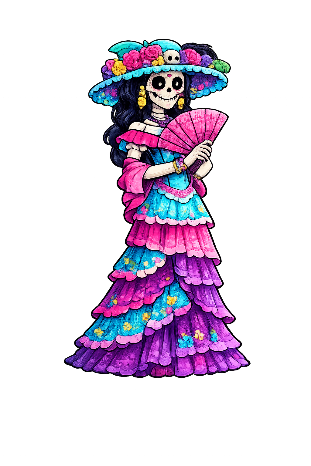 Sticker: Flamenco Dancer - Namedrop