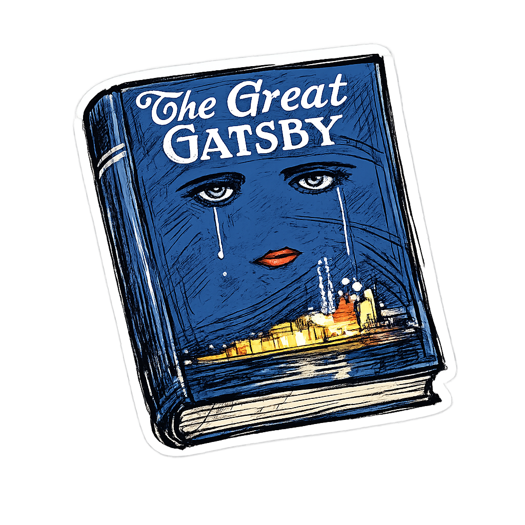 Sticker: The Great Gatsby - Namedrop