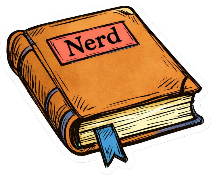 Sticker: Nerd Book Club - Namedrop