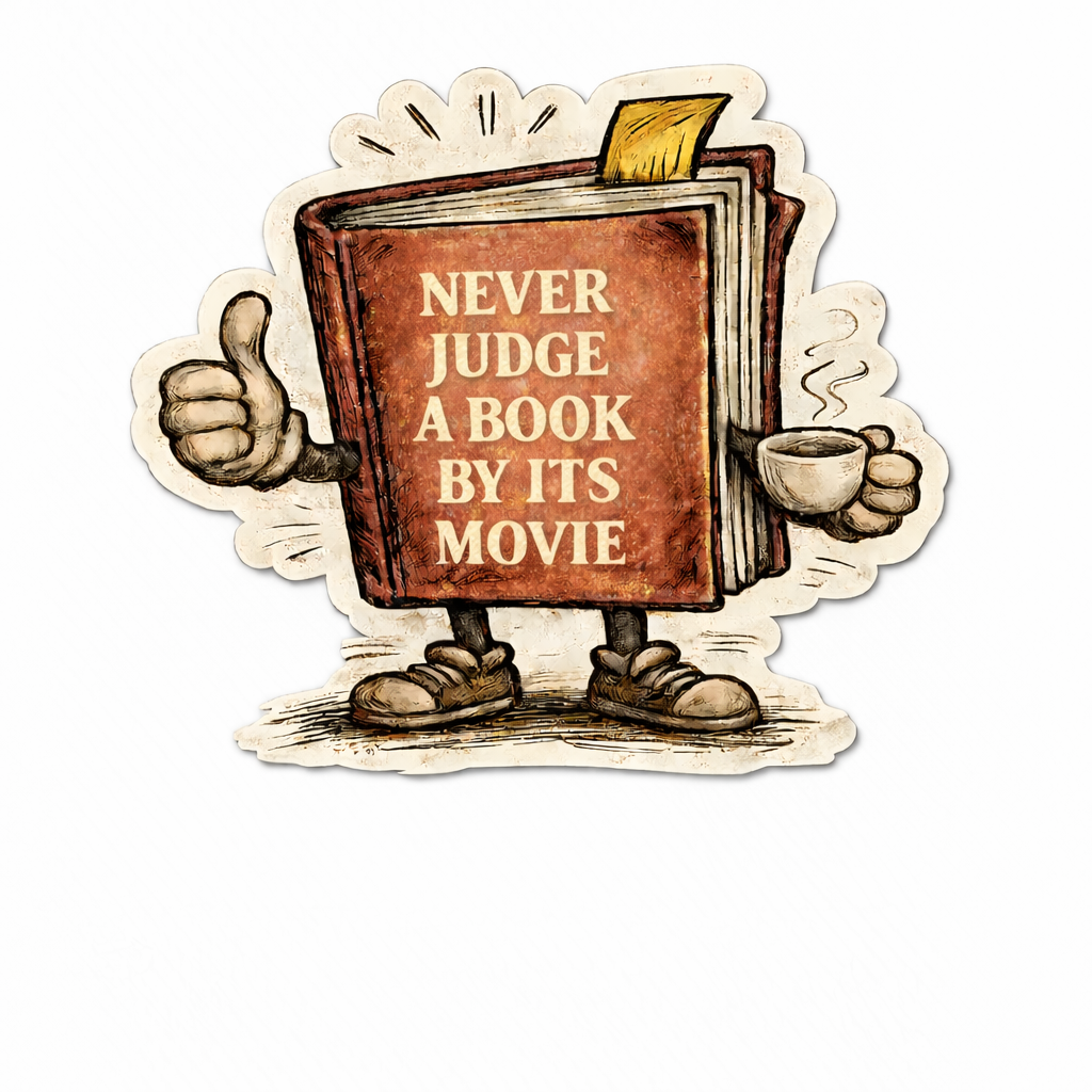 Sticker: Never Judge by the Movie
