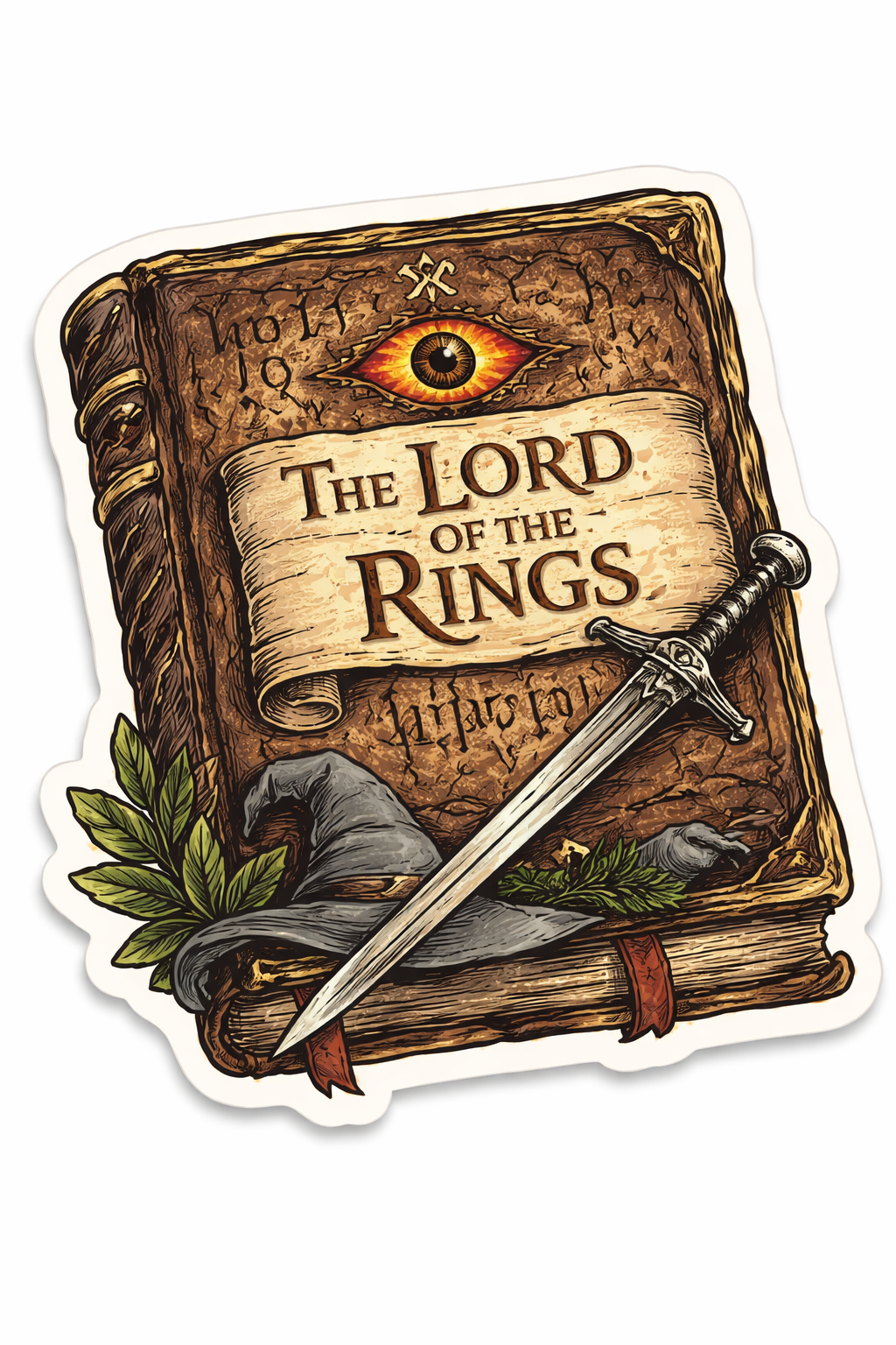 Sticker: Lord of the Rings - Namedrop