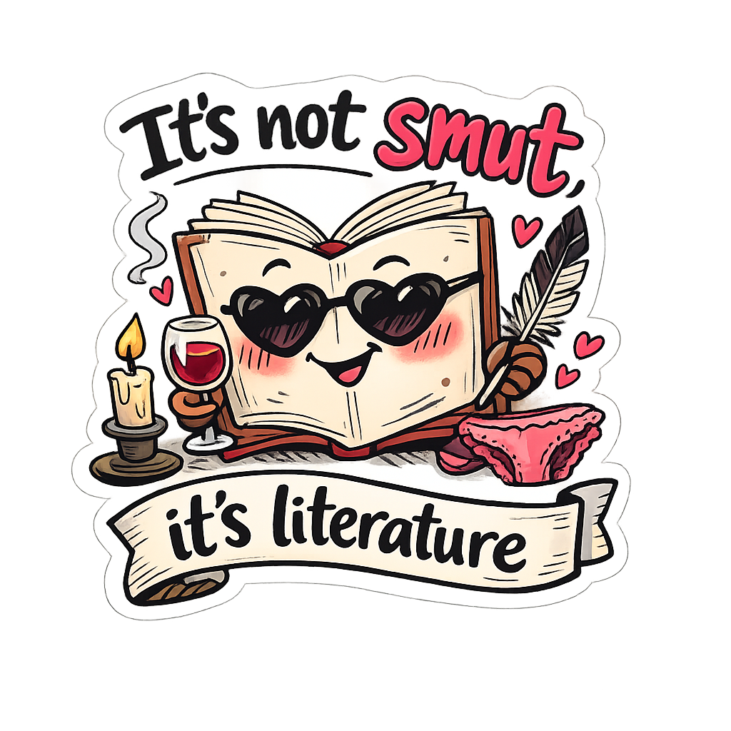 Sticker: It's Not Smut It's Literature