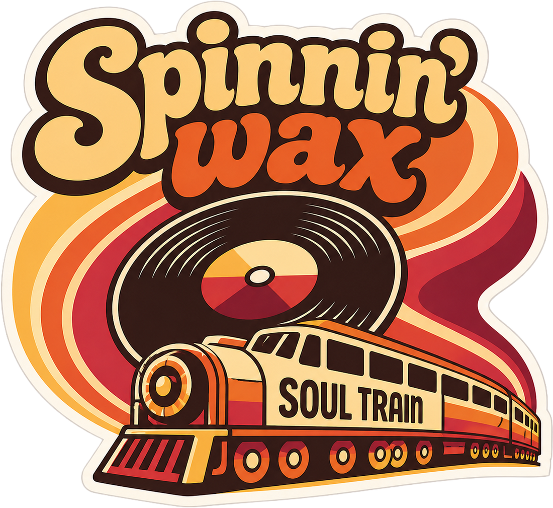 Sticker: Spinnin' Wax Soul Train