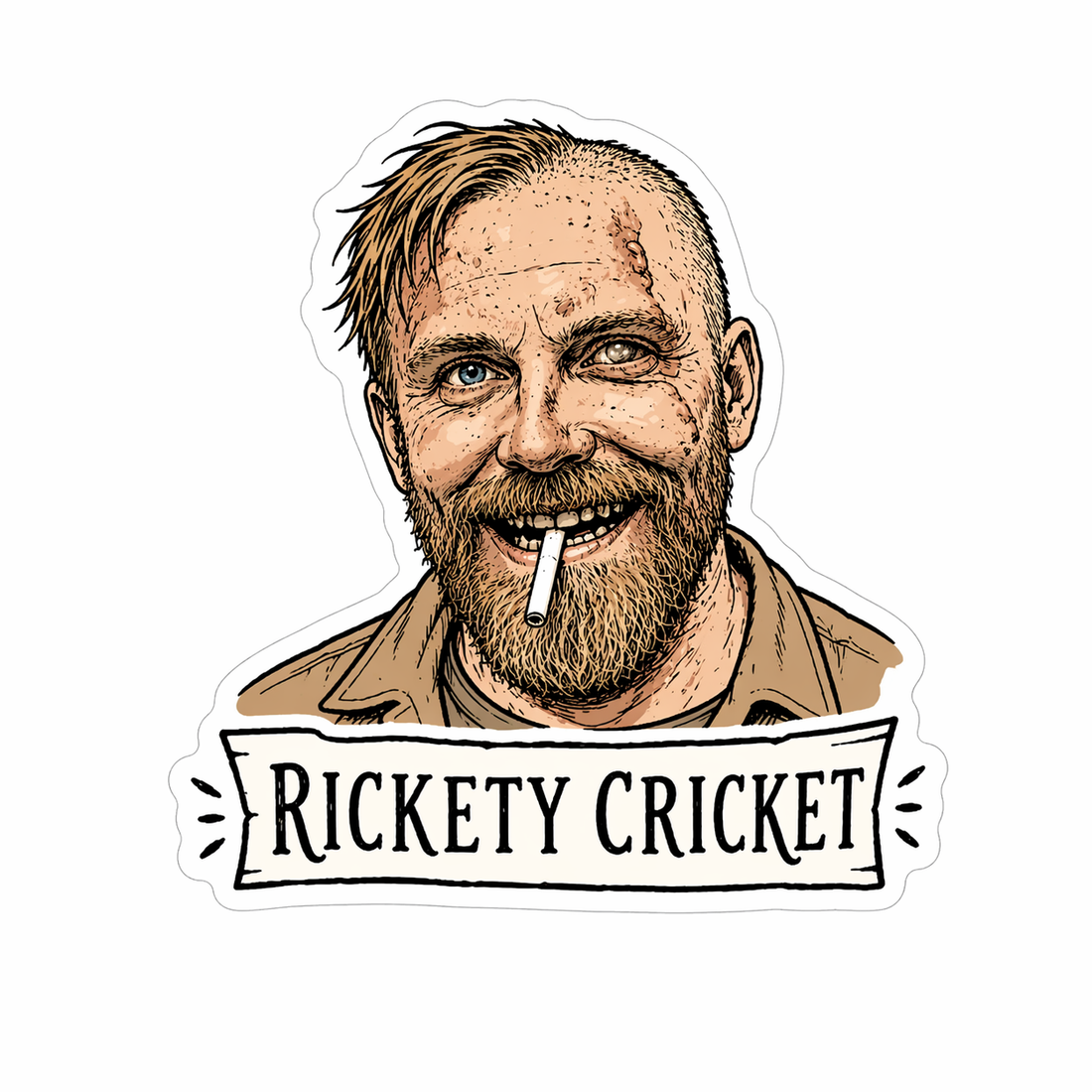 Sticker: Rickety Cricket Always Sunny