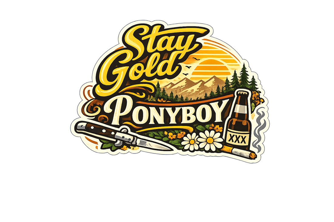 Sticker: Stay Gold Ponyboy