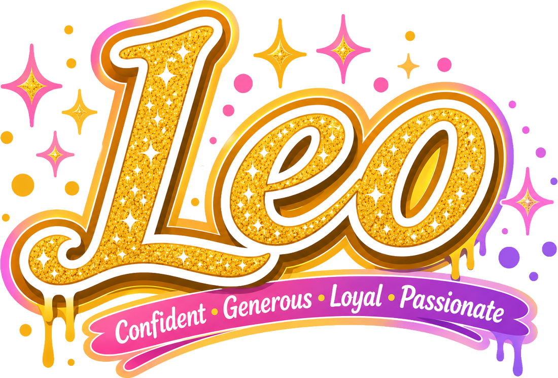 Sticker: Leo Drip Style - Namedrop