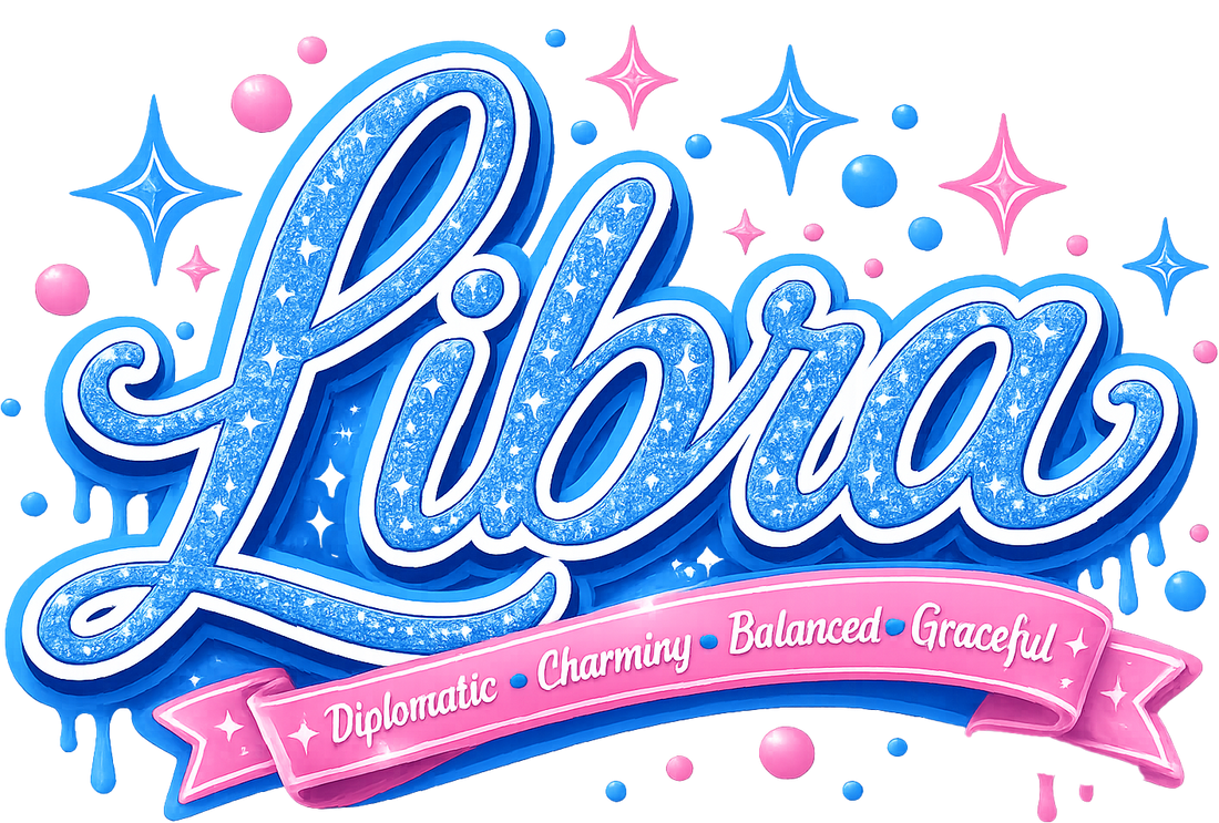 Sticker: Libra Drip Style