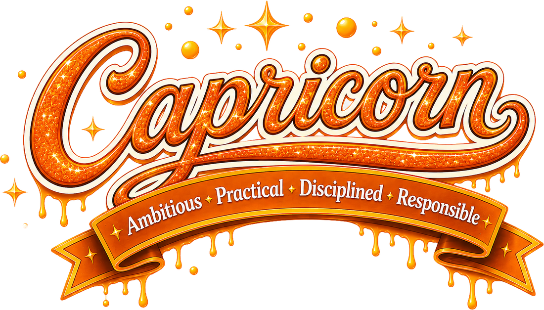 Sticker: Capricorn Drip Style