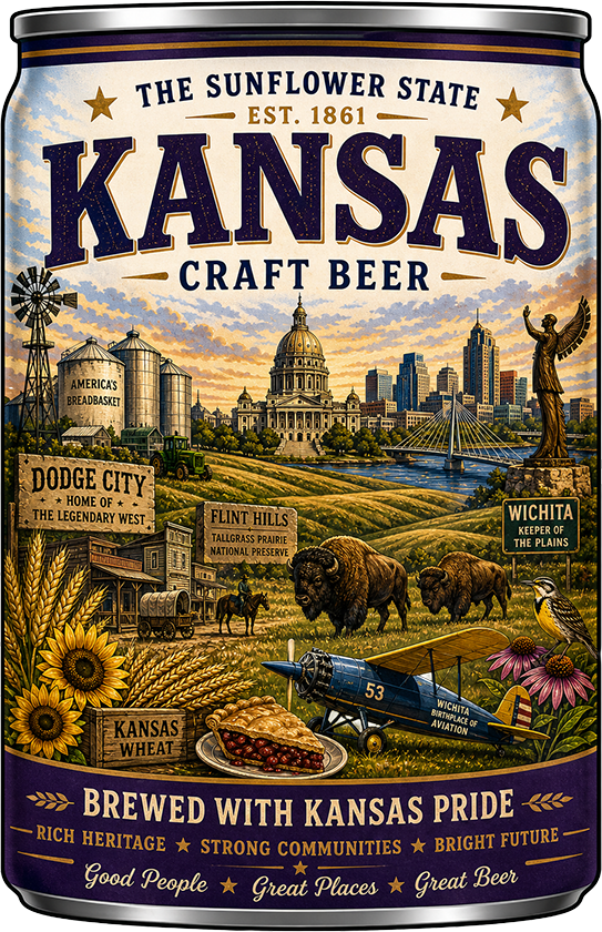 Sticker: Kansas Craft Beer