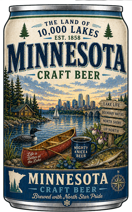 Sticker: Minnesota Craft Beer