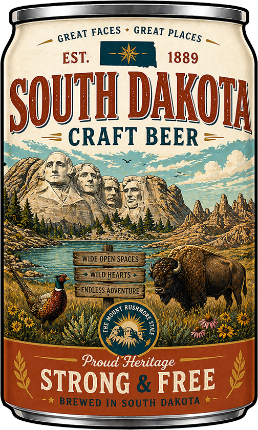 Sticker: South Dakota Craft Beer
