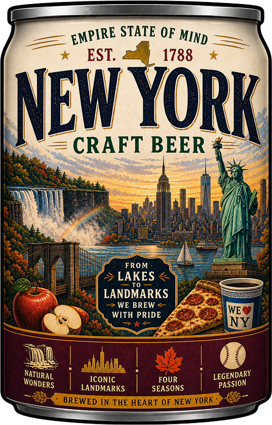 Sticker: New York Craft Beer - Namedrop