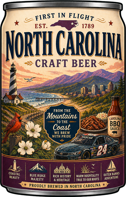 Sticker: North Carolina Craft Beer