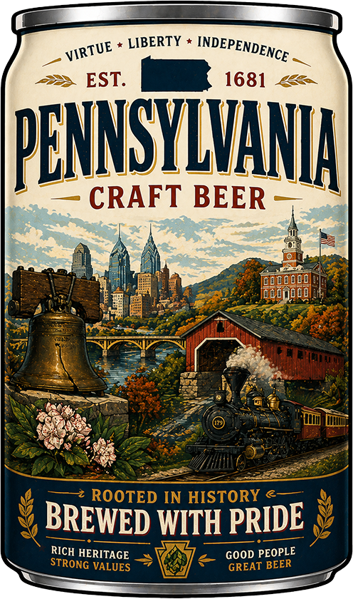 Sticker: Pennsylvania Craft Beer