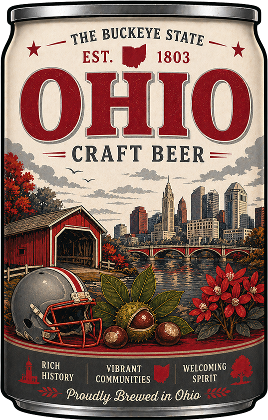 Sticker: Ohio Craft Beer - Namedrop