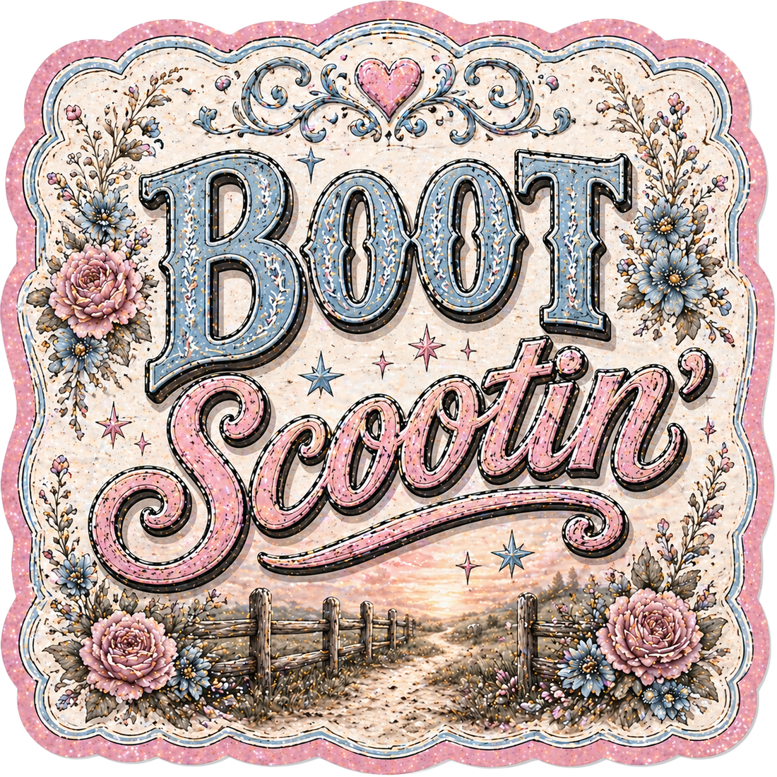 Sticker: Boot Scootin' - Namedrop