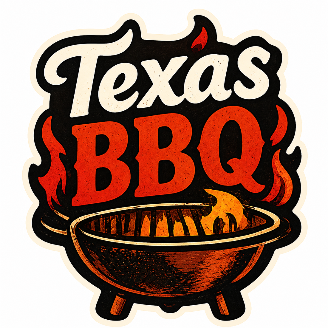 Sticker: Texas BBQ - Namedrop