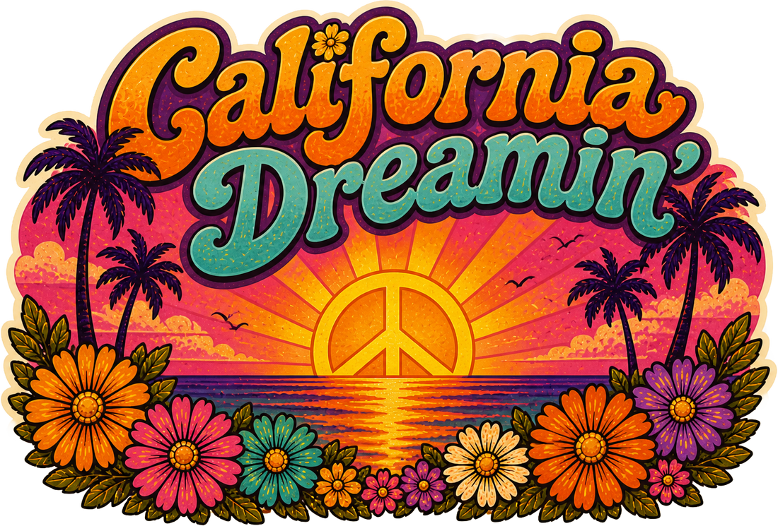 Sticker: California Dreamin' - Namedrop