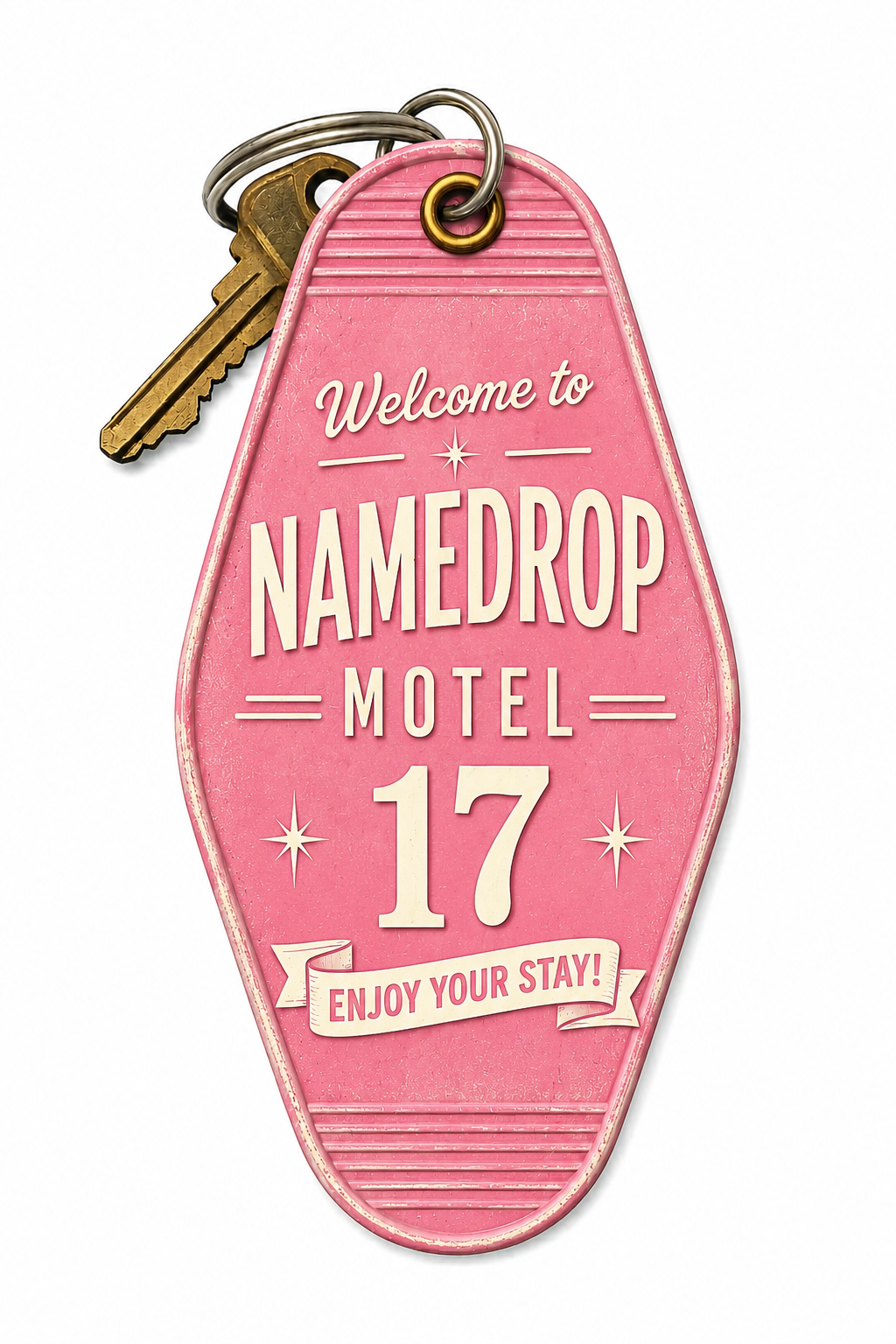 Sticker: Sticker: Welcome to Namedrop Hotel 17 - Namedrop