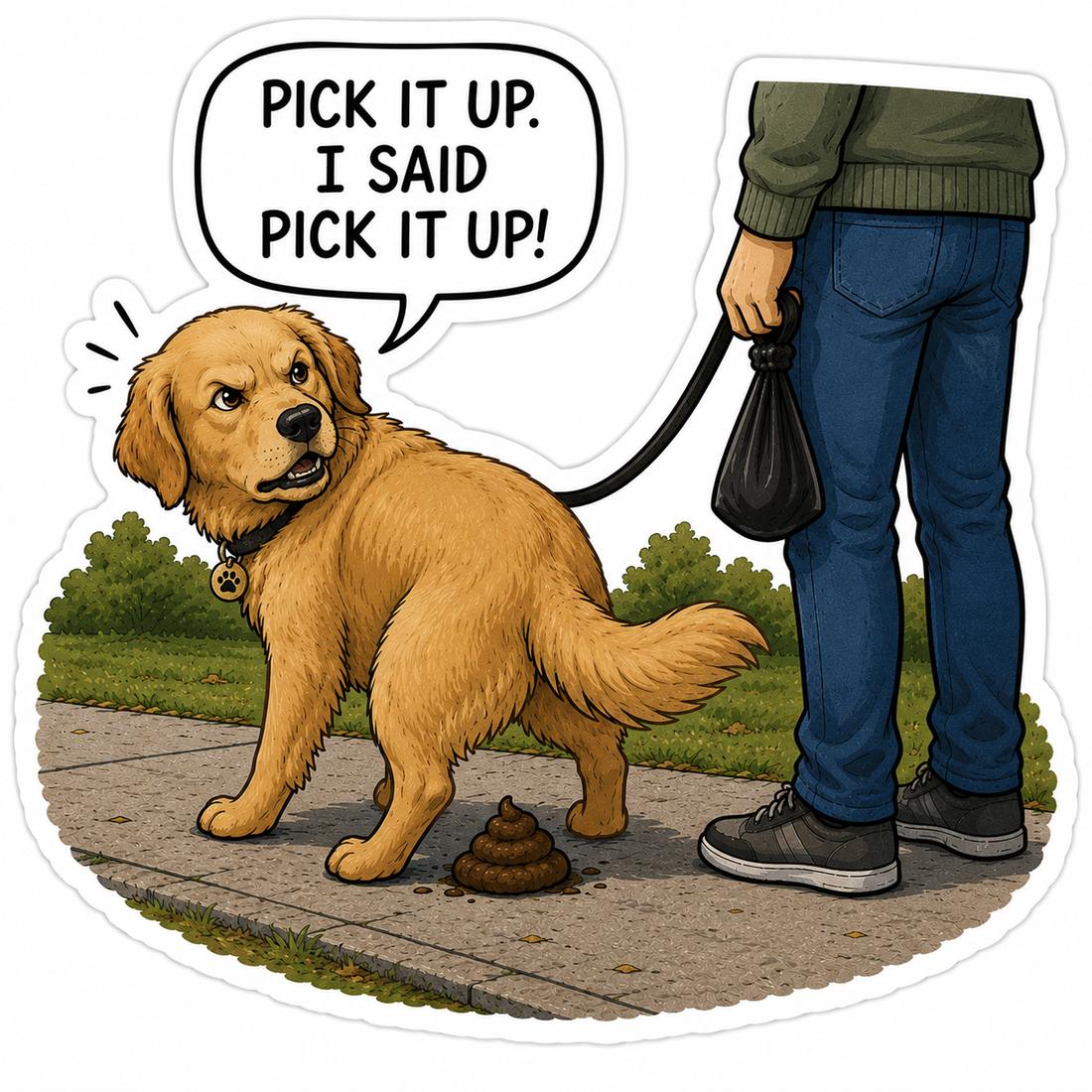 Sticker: Pick it up - Namedrop