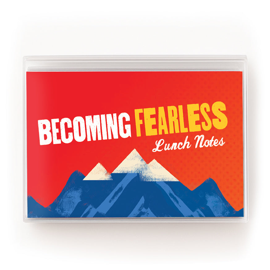 Lunch Notes: Becoming Fearless -  Pack of 10 Sets