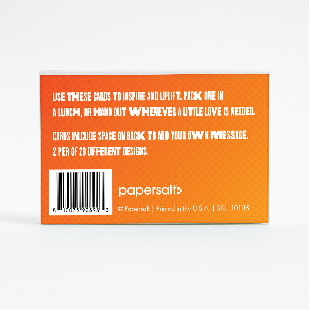 Lunch Notes: Becoming Fearless -  Pack of 10 Sets