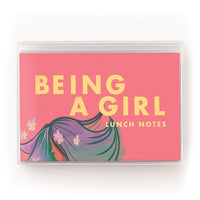 Lunch Notes: Being a Girl - Pack of 10 Sets