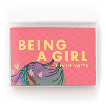 Lunch Notes: Being a Girl - Pack of 10 Sets