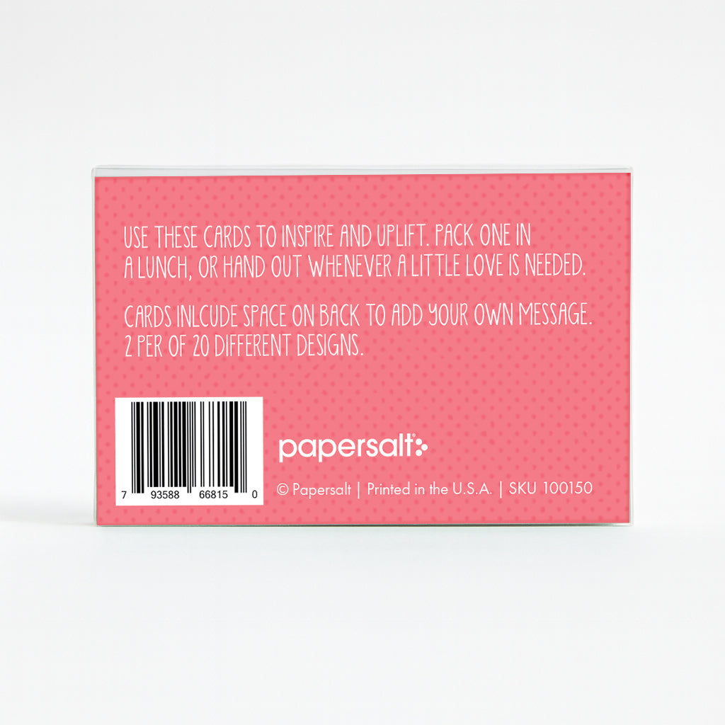 Lunch Notes: Being a Girl - Pack of 10 Sets