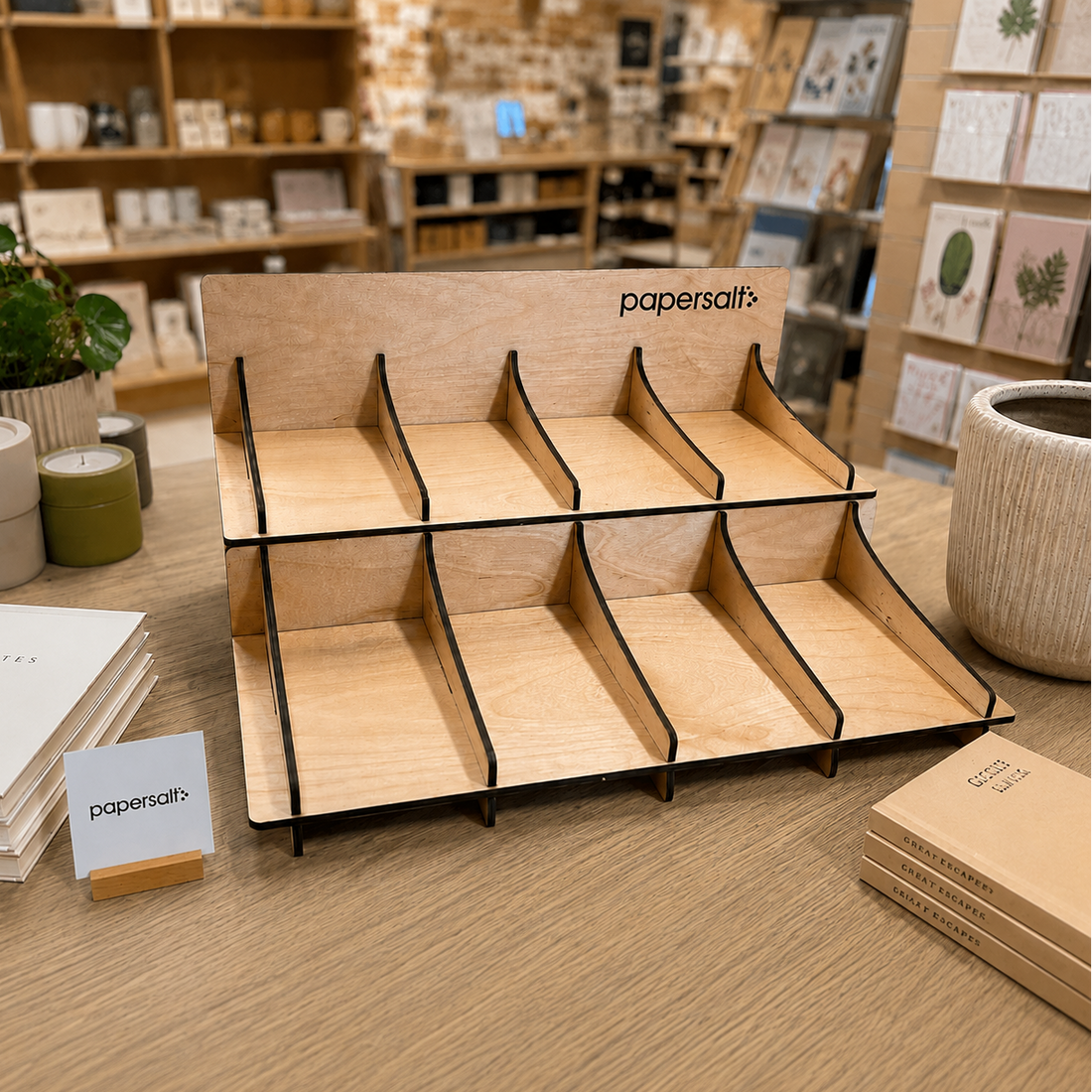 Display: 8-Pocket Boxed Notecard Set