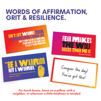 Lunch Notes: Becoming Fearless -  Pack of 10 Sets