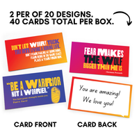 Lunch Notes: Becoming Fearless -  Pack of 10 Sets