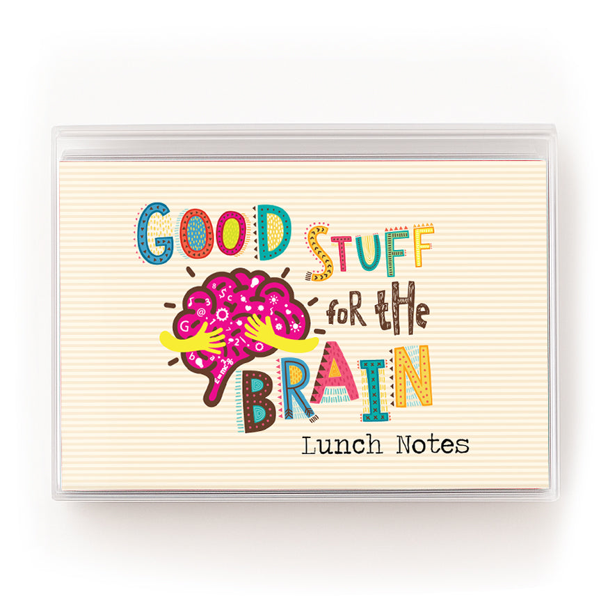 Lunch Notes: Good Stuff for the Brain - Pack of 10 Sets