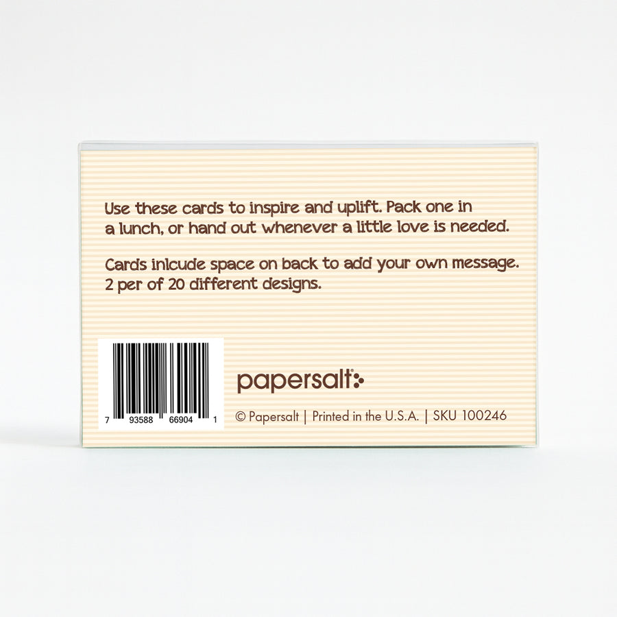 Lunch Notes: Good Stuff for the Brain - Pack of 10 Sets