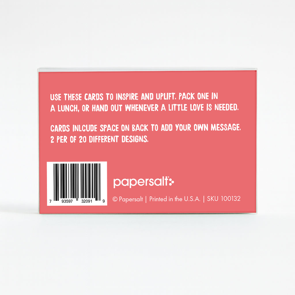 Lunch Notes: Grit for Girls -  Pack of 10 Sets