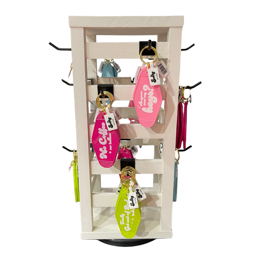 Countertop Rotational Keychain Display (Adjustable)