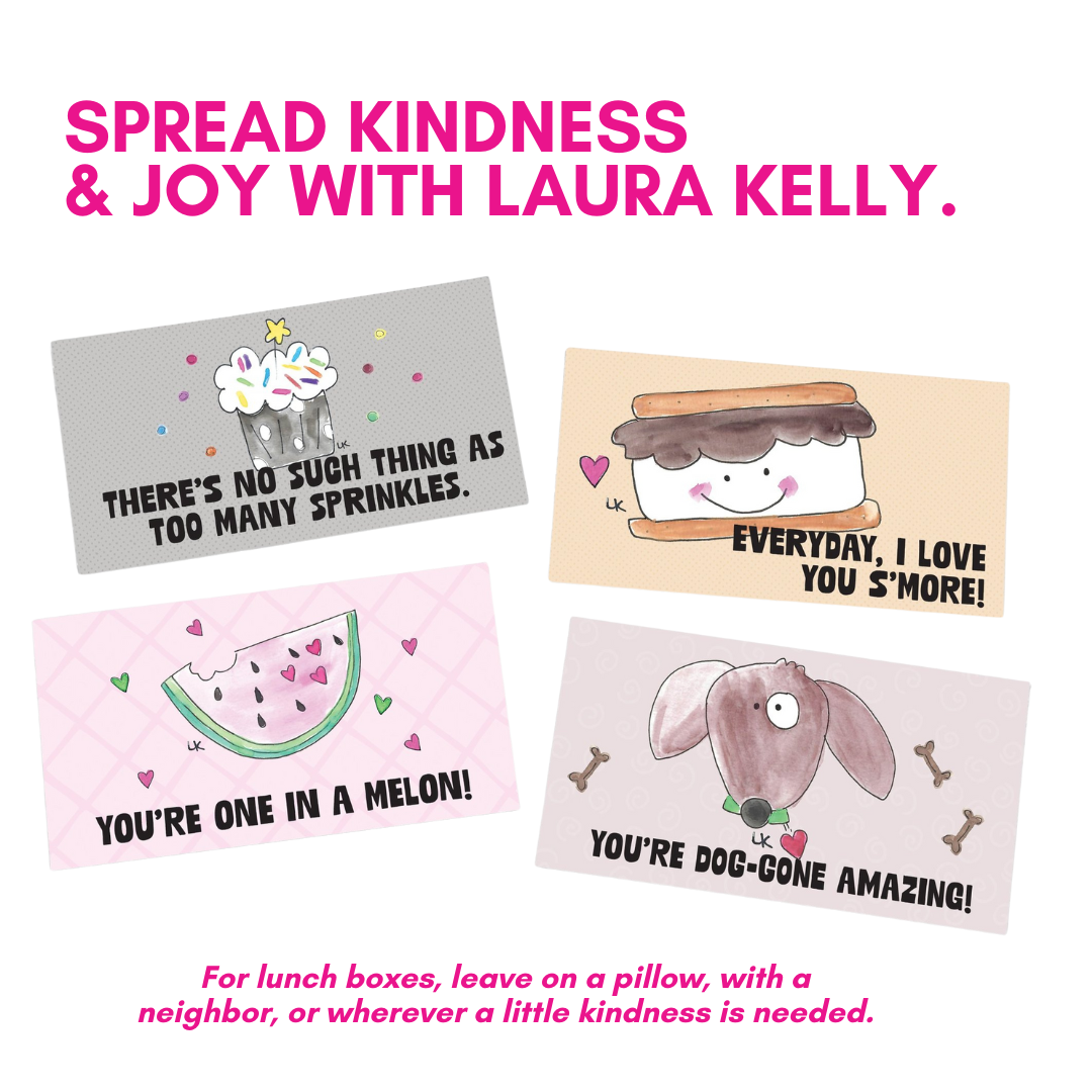 Lunch Notes: Sprinkle Kindness - Pack of 10 Sets