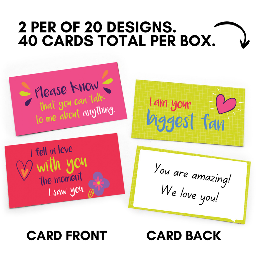 Lunch Notes: A Love Letter to My Daughter - Pack of 10 Sets