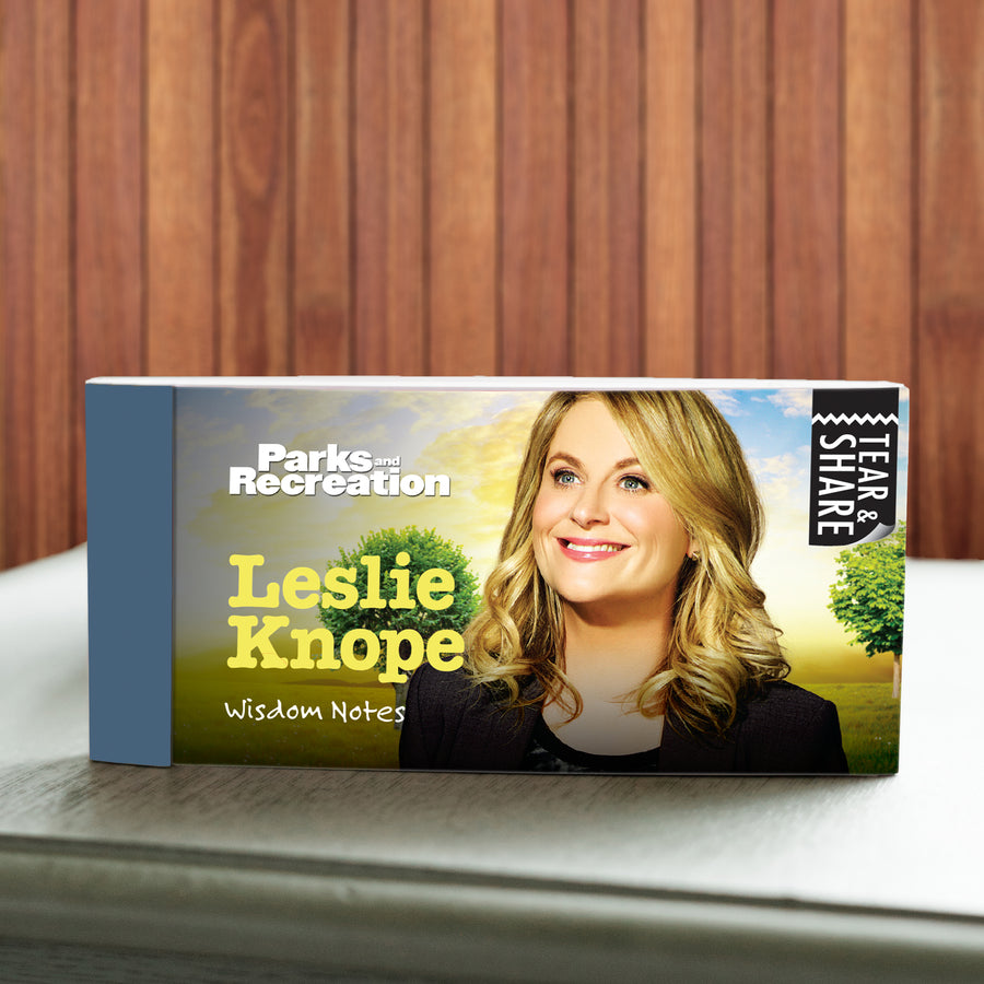 Lunch Notes: Parks and Rec, Leslie Knope Wisdom Notes - Box of 15