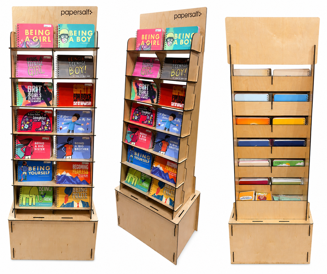 Display: Standing-Folding Floor Display