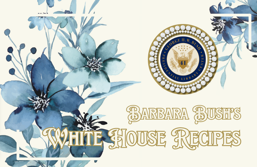 Book - Barbara Bush's White House Recipes - Pack 6