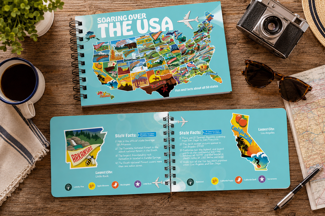 Book: Soaring Over the USA - Pack of 6