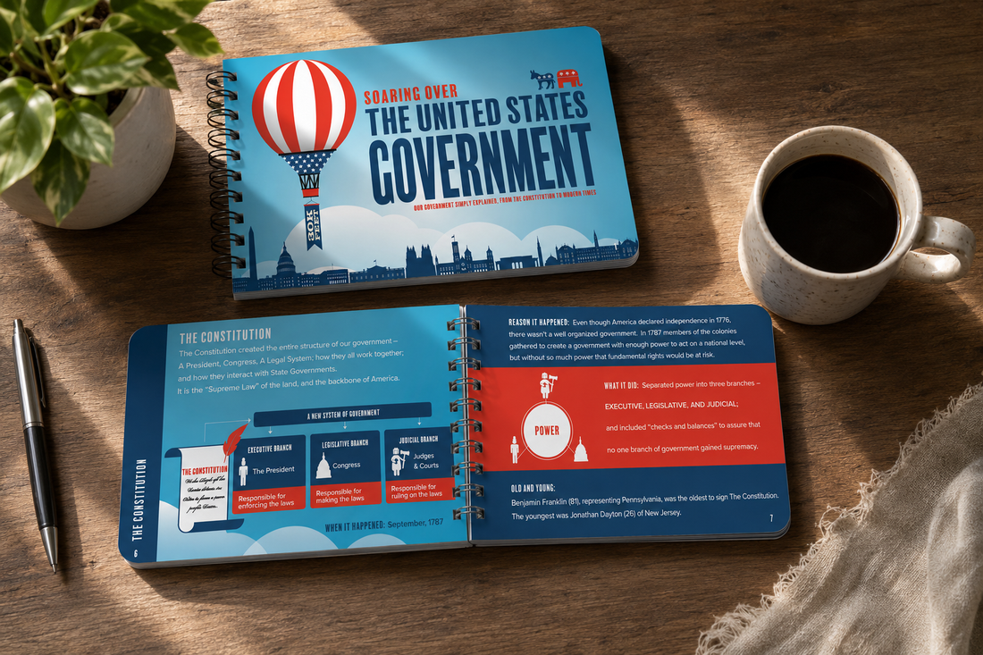 Book: Soaring Over the United States Government - Pack of 6