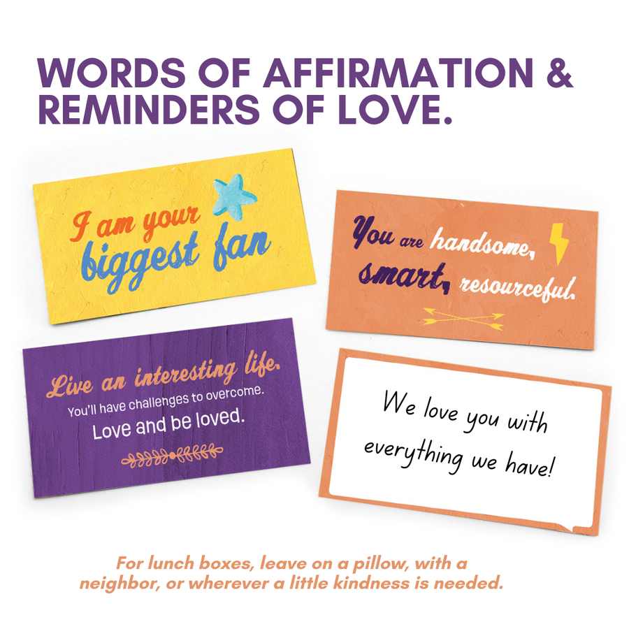 Lunch Notes: A Love Letter to My Son - Pack of 10 Sets